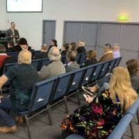 Pr Mark Bettcher sharing in a workshop in the after-lunch session Thursday at UNLIMITED Conference